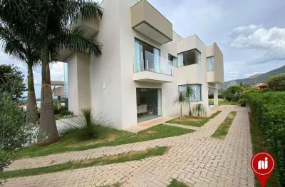 Casa com 5 dormitórios à venda, 380 m² por r$ 1.700.000,00 - condomínio serra dos bandeirantes - mário campos/mg
