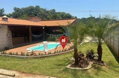 Chácara com 3 dormitórios à venda, 1000 m² por r$ 450.000 - funil - mário campos/mg