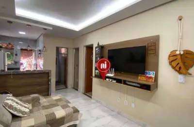 Apartamento garden com 2 dormitórios à venda, 54 m² por r$ 200.000 - cachoeira - sarzedo/mg