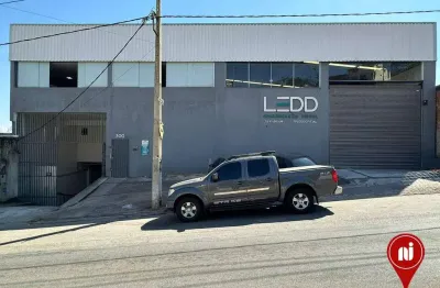 Galpão à venda, 1400 m² por r$ 1.700.000,00 - residencial masterville - sarzedo/mg