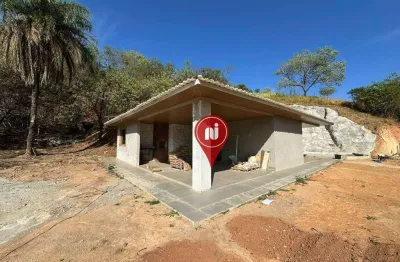 Casa com 3 dormitórios à venda, 150 m² por r$ 760.000,00 - serra azul - sarzedo/mg