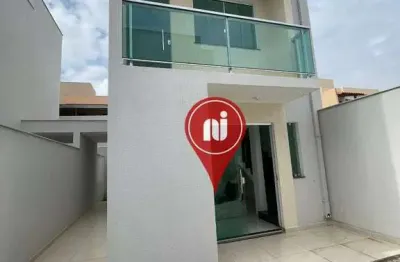 Casa com 3 dormitórios à venda, 80 m² por r$ 380.000,00 - brasilia - sarzedo/mg