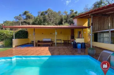 Chácara com 3 dormitórios à venda, 1000 m² por r$ 450.000,00 - fazenda serra negra - esmeraldas/mg