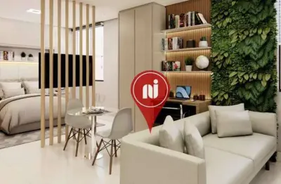 Flat com 1 dormitório à venda, 36 m² por r$ 370.000 - centro - betim/mg