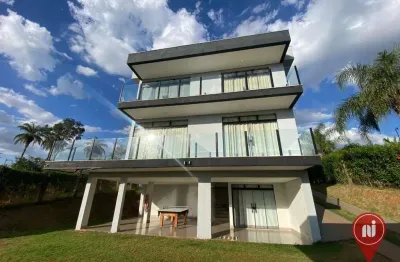 Casa triplex à venda no condomínio ilha da lagoa, 450 m² por r$ 1.990.000 - contagem/mg