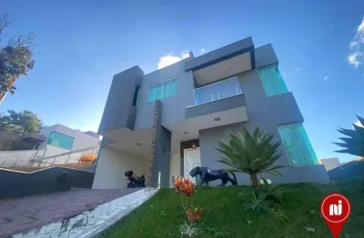 Casa com 3 dormitórios à venda, 340 m² por r$ 2.300.000 - condomínio ouro verde - betim/mg