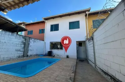 Casa com 3 dormitórios para alugar, 120 m² por r$ 3.200,00/mês - betim industrial - betim/mg