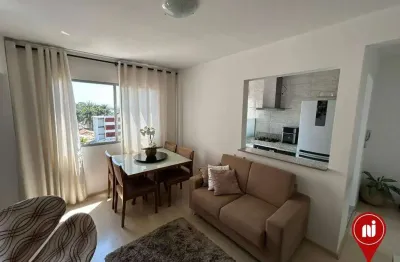 Apartamento com 2 dormitórios à venda, 47 m² por r$ 270.000 - chácaras califórnia - contagem/minas gerais
