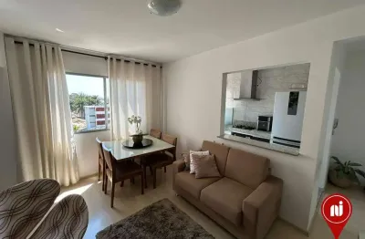 Apartamento com 2 dormitórios à venda, 47 m² por r$ 270.000 - chácaras califórnia - contagem/minas gerais