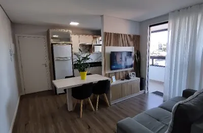 Apartamento semimobiliado com 1 suíte mais 1 quarto à venda no bairro saguaçu em joinville - sc por r$ 450.000,00