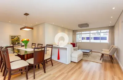 Apartamento 145m² reformado, com vista definitiva e porteria fechada no juvevê