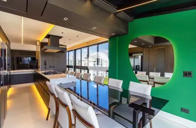 Cobertura porteira fechada no cristo rei - 130m² 2 quartos 2 vagas