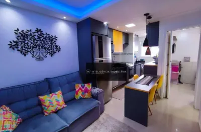 Lindo apartamento com móveis planejados em todos os ambientes com 02 dormitórios na vila nhocune !!