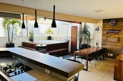 Cobertura à venda, 4 quartos, 2 suítes, 3 vagas, no buritis.