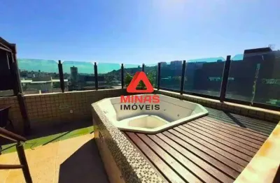 Cobertura triplex à venda, 3 quartos, 1 suíte, 3 vagas, no estoril.