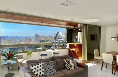Luxuoso apartamento de 179 m² 4 suítes à venda no santa lúcia, belo horizonte