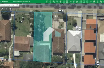 Terreno à venda na rua bernardino iatauro, 217, santa felicidade, curitiba por r$ 659.000