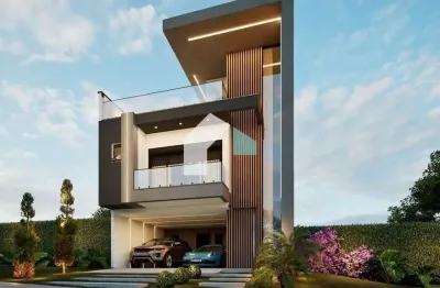 Casa em condomínio fechado com 3 quartos à venda na rua fernando de noronha, 2590, boa vista, curitiba por r$ 1.749.000