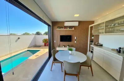 Casa no condomínio terras de siena para venda com 3 quartos, sendo 3 suítes, 207m²