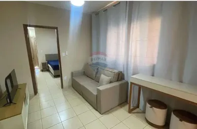 Apartamento mobiliado para locação 35m² 1 quarto (suíte) - ana maria - perto ribeirão shopping