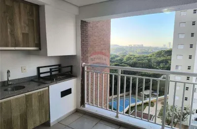 Apartamento para locação 81 mts em vila do golf 2 quartos, com varanda goumert- ribeirão preto