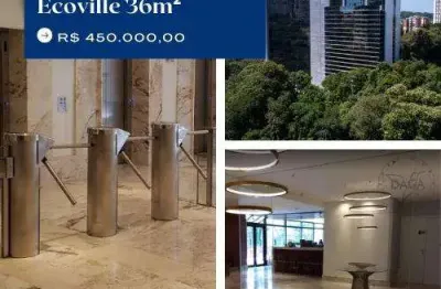 Sala comercial em curitiba no ecoville opus one d.borcath