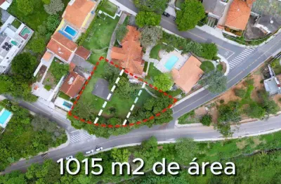Terreno de 1.015 m² em bairro residencial, próximo a Lucas Nogueira Garcez em Atibaia