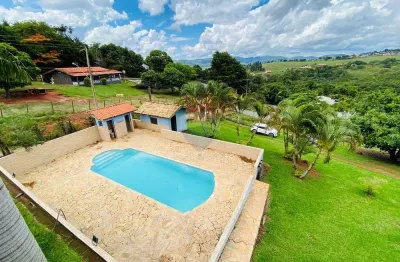Chácara paraíso no loteamento são bento, atibaia - 2.200m² de natureza, lazer e casa em construção