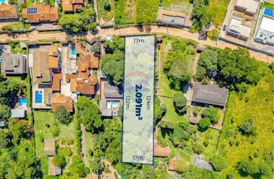 Terreno a venda em atibaia/sp com 2091 m² no bairro jardim estância brasil