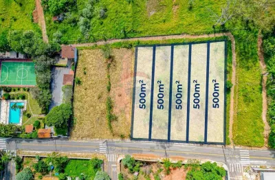 Lotes de 500m² em atibaia – topografia excelente, fácil acesso e diversos usos no bairro do tanque