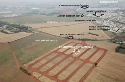 Venda - terreno em condomínio - jardim dos cedros - santa bárbara d'oeste - sp