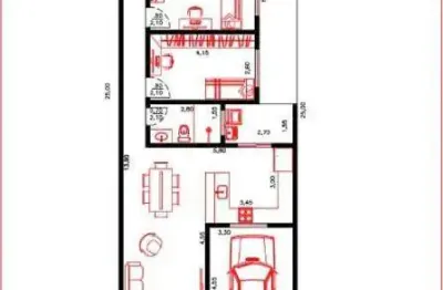 Casa com 3 quartos à venda na Vila Pântano II, Santa Bárbara D'Oeste 