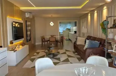 Apartamento totalmente mobiliado e decorado no brava home resort