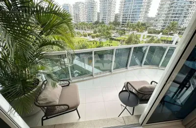 Apartamento alto padrão para locar no brava home resort