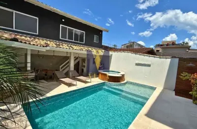 Casa de alto padrão com 4 suítes e área de lazer completa – praia do lázaro, ubatuba