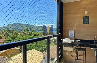 Apartamento alto padrão com vista para o mar na varanda - praia da enseada, ubatuba/sp
