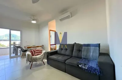 Apartamento mobiliado com varanda gourmet vista mar toninhas