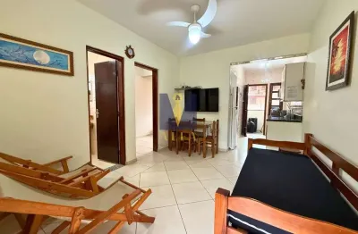 Apartamento 1 dormitório à venda na praia da maranduba – 200 m da praia, pronto para temporada