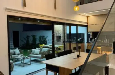 Casa em condomínio de luxo à venda em indaiatuba-sp, bairro jardim laguna: 3 quartos, 3 suítes, 2 salas, 4 vagas, 205m².