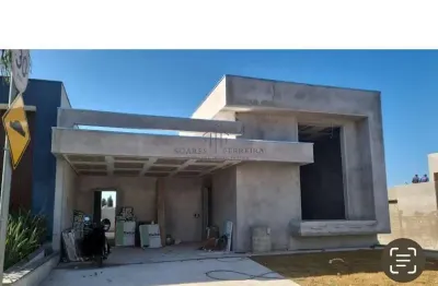 Casa térrea com 198mt² a/c em condomínio fechado em indaiatuba sp