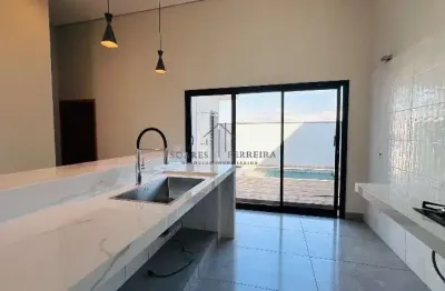 Casa ampla e moderna em condomínio à venda em salto-sp, residencial lagos d'icaraí: 3 quartos, 3 suítes, 2 salas, 5 banheiros, 4 vagas, 171m².