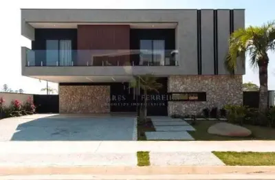 Venda de casa de luxo em condomínio alto padrão na villa dos pinheiros, indaiatuba-sp: 5 quartos, 5 suítes, 2 salas, 6 vagas, 400m².