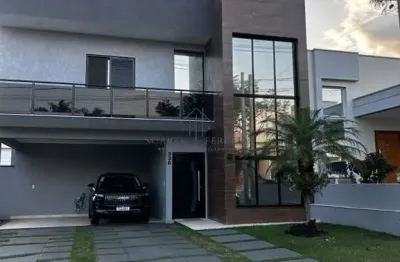 Casa à venda em condomínio no jardim park real, indaiatuba-sp: 4 quartos, 3 suítes, 2 salas, 4 vagas e 180m² de área