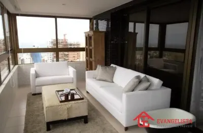 Apartamento alto luxo à venda em salvador/ba, horto florestal, 4 suítes, 5 vagas e deposito privativo.