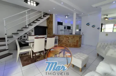 Sobrado mobiliado em condomínio , com 2 suítes a venda, 2 vagas de garagem  no bairro maitinga em bertioga