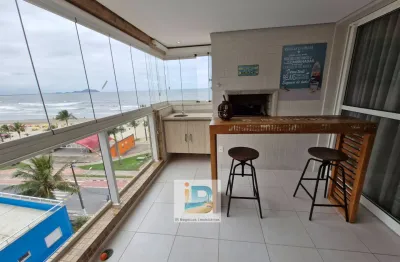 Lindo apartamento com ampla vista para o mar com 3 quartos sendo 2 suites, 2 vagas de garagem em bertioga sp