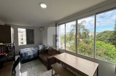 Studio à venda no itacorubi, florianópolis, pronto para morar ou alugar