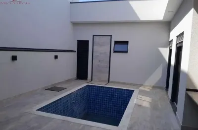 Casa nova com 3 dormitórios a venda em condominio em indaiatuba