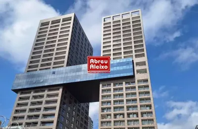 Tatuapé - conjunto comercial com 450 m² de área útil + 6 vagas de garagem no  edificio almagah 227 - torre corporativa do eixo platina