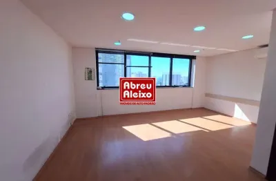 Tatuapé - sala comercial com 32 m² + 1 vaga + 2 banheiros - piso laminado de madeira, forro de gesso iluminação, pronta para trabalhar - localização próxima ao metrô carrão